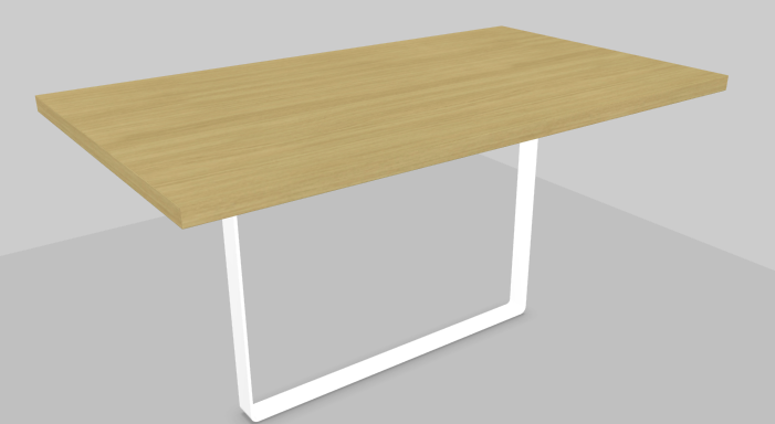Gamme P1 - Tables de réunion - P1 Extension conviviale 140x80cm