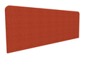 Panneau-écran SUPER ACOUSTIQUE BENCH. L.140xH.53cm. tissu rouge