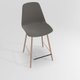PETALE Chaise haute L.46xP.51.5xH.101.5cm-hauteur assise 65.5cm