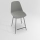 PETALE Chaise haute L.46xP.51.5xH.101.5cm-hauteur assise 65.5cm