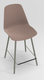 PETALE Chaise haute L.46xP.51.5xH.101.5cm-hauteur assise 65.5cm