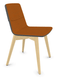 MELODY chaise 4 pieds bois frêne naturel 