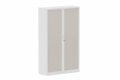 Armoire à rideaux H198xL120cm 4 tablettes