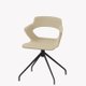 SWEETY Chaise 4 branches nylon. piétement noir
