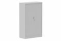 Armoire à rideaux H160xL100cm 3 tablettes
