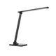 Lampe Plia alu (Noir) et verre. Ajustement de la température et intensité de l'eclairage.