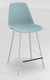 PETALE Chaise haute L.46xP.51.5xH.101.5cm-hauteur assise 65.5cm