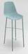 DIXIE Chaise haute L.44xP.52xH.117cm-hauteur assise 80cm