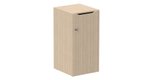 Meuble à cases H.92xL.45xP.50cm - 1 case H86cm- porte avec découpe en partie haute. serrure à clé