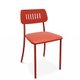 HARMONY Chaise L.42.5xP.48xH.76.5cm-hauteur assise 46cm