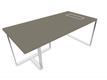 P1 Table de bureau 180x90cm - top access à droite - sans voile de fond.