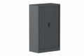 Armoire à rideaux H135xL080cm 2 tablettes