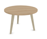 TABLE BASSE MELODY DIAM 700 PLATEAU CHENE PIETEMENT CHENE