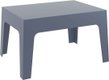 BAHAMAS-Table basse 70cmx50cm en polypropylène recyclable-Finition anthracite(PAN)
