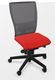 DANDY MANAGER MESH siège mécanique synchrone décalé avec translation d'assise