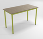 DECO Table forme rectangulaire L.120xP.60xH.75cm