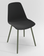 PETALE Chaise L.44xP.53.5xH.80.5cm-hauteur assise 47cm