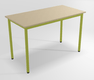 DECO Table forme rectangulaire L.120xP.60xH.75cm