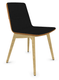 MELODY chaise 4 pieds bois frêne naturel