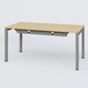Goulotte CONFORT, L.118 cm aluminium