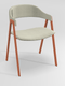 POPEYE Chaise L.53xP.43xH.77.5cm-hauteur assise 46cm
