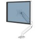 BRAS OXY  PORTE-ECRAN SIMPLE BLANC