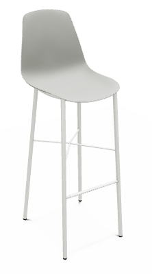 CHAISES ET TABOURETS - Pour tables hauteurs 105 ou 110 cm - DIXIE Chaise haute L.44xP.52xH.117cm-hauteur assise 80cm.