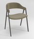 POPEYE Chaise L.53xP.43xH.77.5cm-hauteur assise 46cm