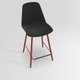 PETALE Chaise haute L.46xP.51.5xH.101.5cm-hauteur assise 65.5cm