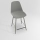 PETALE Chaise haute L.46xP.51.5xH.101.5cm-hauteur assise 65.5cm