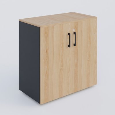 [Pas de famille] - [Pas de sous famille] - Armoire avec portes tablettes mélaminé 80x42x72 cm