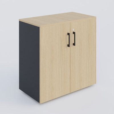 [Pas de famille] - [Pas de sous famille] - Armoire avec porte tablettes mélaminé 80x42x72 cm