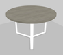 P1 Table ronde diamètre 120cm sur pied central