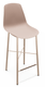 DIXIE Chaise haute L.44xP.52xH.101.5cm-hauteur assise 65cm.