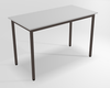DECO Table forme rectangulaire L.120xP.60xH.75cm