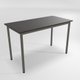 DECO Table forme rectangulaire L.120xP.60xH.75cm