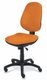 PRIMA siège opérative synchrone, tissu LUCIA coloris noir, structure nylon noir