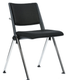 LEO Chaise 4 pieds, époxy coloris noir
