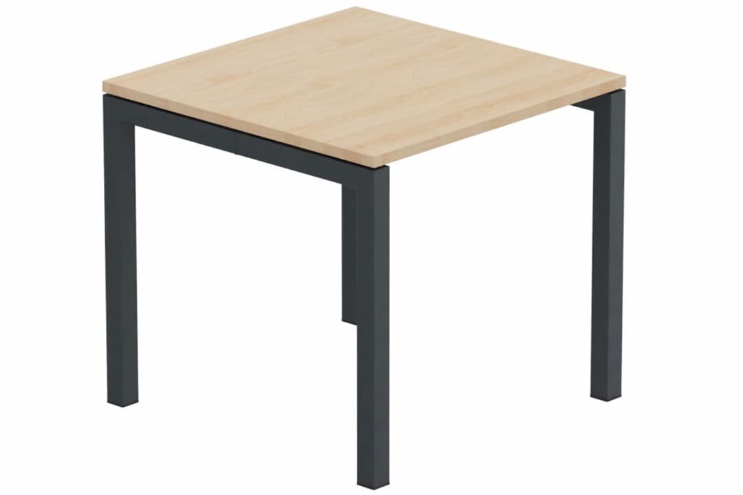 Module départ table composable 80x80cm hêtre/ anthracite