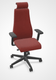 SO PRETTY - Fauteuil manager + têtière + accotoirs. Mécanisme synchrone décalé avec translation d'assise. Tissus Step Orange STD STD