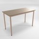 DECO Table forme rectangulaire L.120xP.60xH.75cm