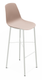 DIXIE Chaise haute L.44xP.52xH.117cm-hauteur assise 80cm.