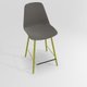 PETALE Chaise haute L.46xP.51.5xH.101.5cm-hauteur assise 65.5cm