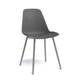 PETALE Chaise L.44xP.53.5xH.80.5cm-hauteur assise 47cm