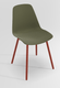 PETALE Chaise L.44xP.53.5xH.80.5cm-hauteur assise 47cm
