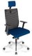 ZEN MESH MANAGER fauteuil manager avec accotoirs synchrone décalé avec translation d'assise