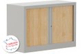 Armoire à rideaux H69,5xL100cm 1 tablette