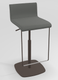 COCKTAIL Tabouret -Finitions : MOSAIC SILVER (M377) / PIETEMENT EPOXY : structure coloris BRONZE MAT (EP89)