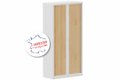 Armoire à rideaux H198xL100cm 4 tablettes