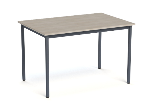 DECO Table forme rectangulaire L.120xP.60xH.75cm